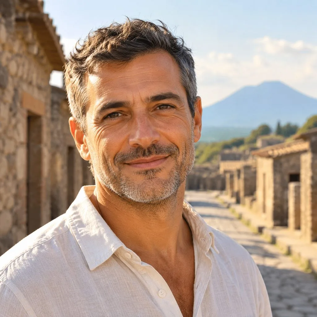 Marco Esposito, Ortsführer in Ercolano
