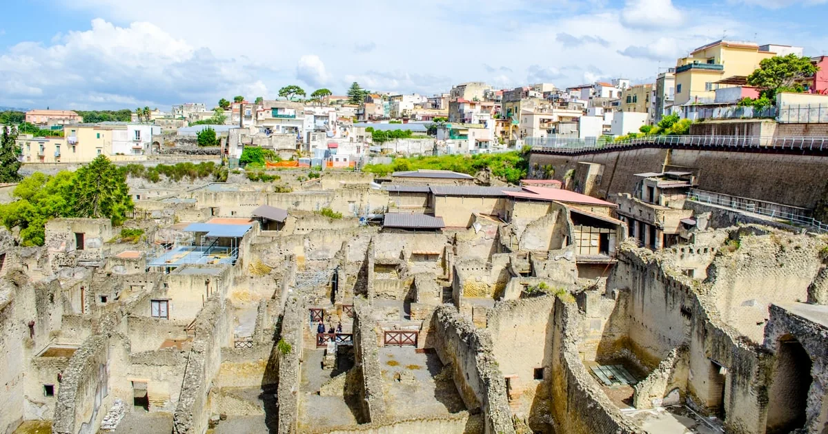 Ercolano: Herculaneum Entry Ticket with Audio Guide